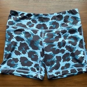 Blue and Black Athletic Shorts
